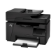 HP LaserJet Pro MFP M128fw, Wireless, Print, Copy, Scan, Fax, 35-sheet ADF, Ethernet, Hi-Speed USB 2.0, Up to 21 ppm, 150-sheet input tray, 100-sheet output tray, Black and White, CZ186A