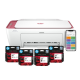 HP Ink Advantage Ultra 4929 Print, Copy, Scan, Self Reset WiFi, Smart App Setup, Print per Page Cost Starting at 44paise/Page with 2 Additional Sets of Inks, Ideal for Home