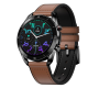 Fire-Boltt Almighty Bluetooth Calling, Voice Assistant Smartwatch (Brown Leather), Free Size