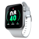 Fire-Boltt Ring Bluetooth Calling Smartwatch with SpO2 & 1.7” Metal Body with Blood Oxygen Monitoring, Continuous Heart Rate, Full Touch & Multiple Watch Faces (White)