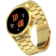 Fire-Boltt Newly Launched Infinity Luxe Vivid 1.6” HD Round Display, Stainless Steel Luxury Smartwatch 4GB Inbuilt Storage, Bluetooth Calling, TWS Connectivity, 100+ Watch Faces (Gold)