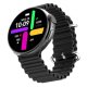 Fire-Boltt Asteroid 1.43” Super AMOLED Display Smart Watch, One Tap Bluetooth Calling, 466 * 466 px Resolution, 123 Sports Modes, in-Built Voice Assistance, 350mAh Large Battery (Black)