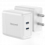 Honeywell Zest Charger GaN 45W, Ultra-Fast Wall Charger with PPS Support, 2xType C PD 3.0 Port, BIS Certified, Compatible with iPhone, iPad Pro, Pixel, Galaxy, Oneplus, Tablet, Smartwatches