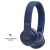 JBL Live 400BT Voice Enabled Bluetooth Headset  (Blue, On the Ear)
