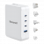 Honeywell Zest Charger GaN 100W,Ultra-Fast Wall Charger with PPS Support,3xType C PD 3.0 Ports & 1xUSB A Port,BIS Certified,Equipped with Switchable Plugs,Compatible with iPhone,Galaxy,Laptops