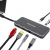 Honeywell 6-in-1 Type C Docking Station, Dual 4K HDMI Port, 1GB RJ45 Ethernet Port, 2xUSB 3.0 Port &3.0 Type C Port with PD 100W Compatible with All Type C Devices- Laptop, PC, Hard Drive