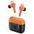 Skullcandy Indy Evo True Wireless Earbuds with 30 Hours Total Battery+Rapid Charge, IP 55 Sweat, Water and Dust Resistant, Solo Bud and Tile Tracking (Digital Only Wild Orange)