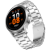 Fire-Boltt Newly Launched Infinity Luxe Vivid 1.6” HD Round Display, Stainless Steel Luxury Smartwatch 4GB Inbuilt Storage, Bluetooth Calling, TWS Connectivity, 100+ Watch Faces (Silver)