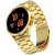 Fire-Boltt Newly Launched Infinity Luxe Vivid 1.6” HD Round Display, Stainless Steel Luxury Smartwatch 4GB Inbuilt Storage, Bluetooth Calling, TWS Connectivity, 100+ Watch Faces (Gold)
